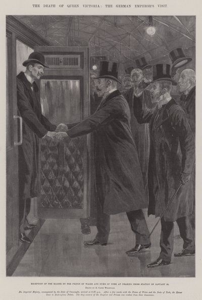 The Death of Queen Victoria, the German Emperor